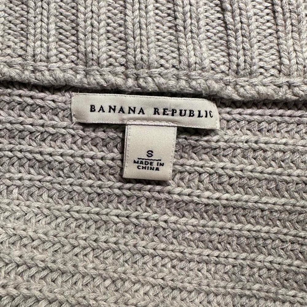 Banana Republic Gray Short Sleeve Knit Cardigan - Picture 4 of 6